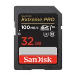 SANDISK Extreme Pro SDHC 32GB 100 M/s V30 UHS-I