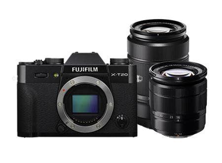 Fujifilm  X-T20 Black + XC16-50mm + XC50-230mm