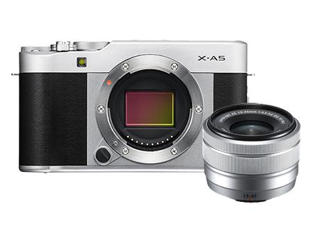 Fujifilm X-A5 Silver + XC15-45mm F3.5-5.6 OIS PZ
