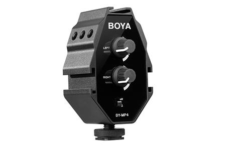 Boya AUDIO ADAPTER (DSLR/CAMCORDERS/SMARTPHONES)