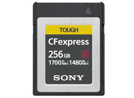 SONY CFexpress Type B R1700 / W1480 256GB