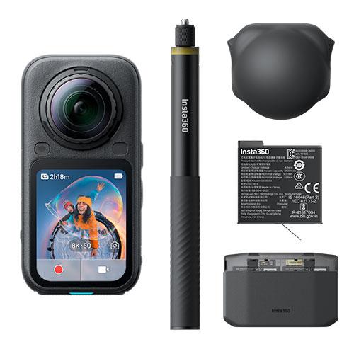 Insta360 X6 Essentials Bundle Midnight Black