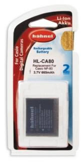 Hahnel bateria LITIO HL-CA80 Casio