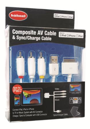 Hahnel Composite AV Cable & Sync/Charge Cable