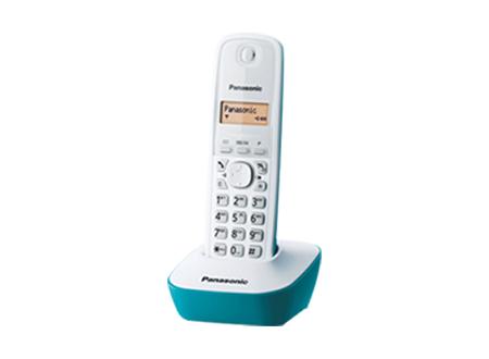 Panasonic Telefone sem fios TG1611 Azul/Branco