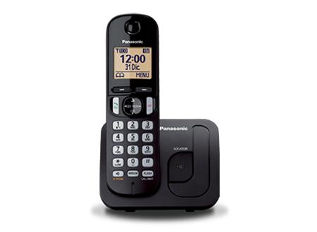 Panasonic Telefone sem fios TGC210 Preto