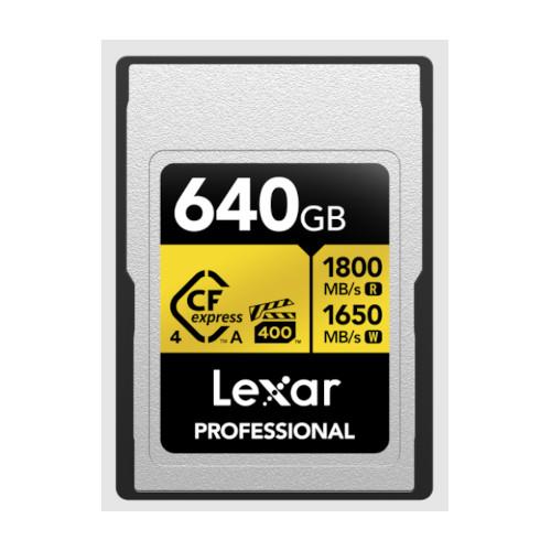 Lexar CFexpress Type A GOLD 640GB 1800MB/s