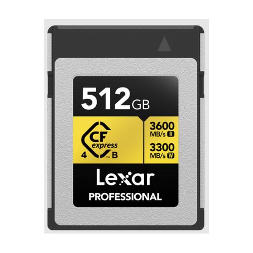 Lexar CFexpress Type B 512GB 3600MB/s