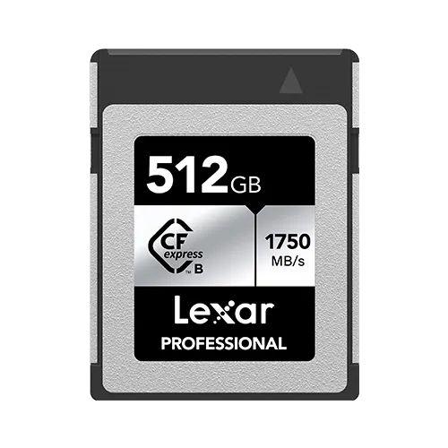 Lexar CFexpress Type B SILVER 512GB 1750MB/s