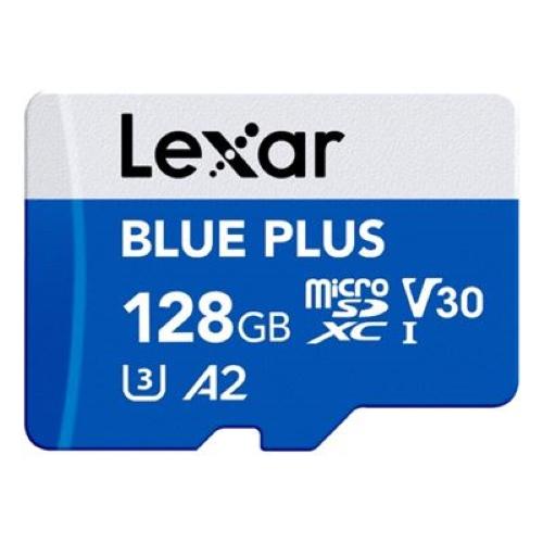 Lexar micro Blue Plus SDXC 128GB 170MB/s V30 C/ ADAPT