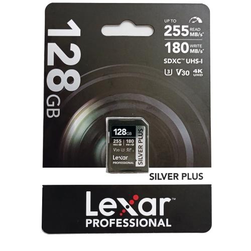 Lexar SILVER PLUS SDXC 128GB 205MB/s V30
