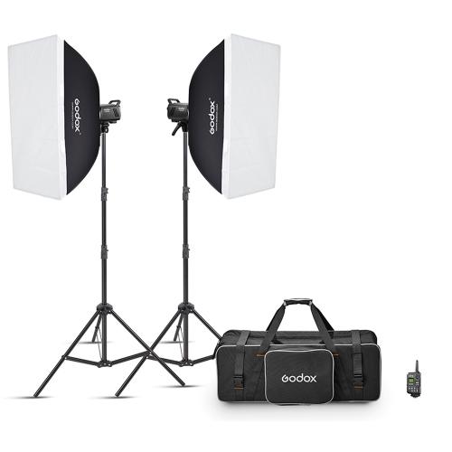 Godox KIT MS200V-F (2xMS200V+2xSBBW6090+XT16)