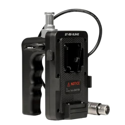 NANLITE V-Mount Battery Grip BT-BG-XLR4 II