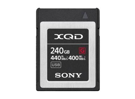 Sony CARTÃO XQD High Speed 5x Stronger 240GB