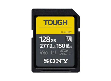 SONY SD UHS-II M Tough CL10_U3 R277 / W150 128GB