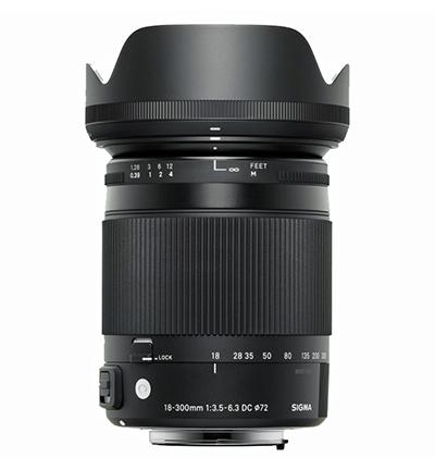 Sigma Objectiva 18-300mm f3.5-6.3 (C) DC MACRO OS HSM-Canon