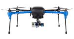 3DR Drone IRIS+ (433 MHz) com cabeça 3-2D Gimbal Kit para GoPro
