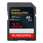 Sandisk EXTREME PRO SDXC 32GB - 100MB/s V30 UHS-
