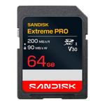 Sandisk EXTREME PRO SDXC 64GB - 200MB/s V30 UHS-