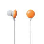 Elecom EARPHONE EAR DROPS laranja