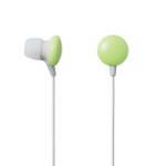 Elecom EARPHONE EAR DROPS verde