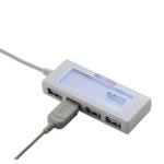 Elecom USB HUB 4 PORTAS azul