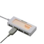Elecom USB HUB 4 PORTAS laranja