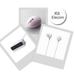 Elecom Kit Mouse Rosa + Web Cam + Earphone Drop