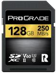Prograde SDXC (Gold)128GB-250MB/s V60 UHS-II