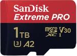 SANDISK Extreme Pro microSDXC 1TB A2 170MB/s V30