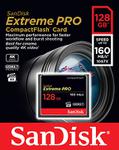 Sandisk cartao EXTREME PRO CF 128GB 160MB seg