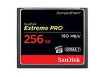 Sandisk cartao Extreme Pro CF 160MB seg 256GB