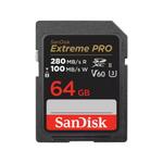 Sandisk cartão Extreme PRO 64GB V60 UHS-II 280-1