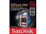 Sandisk cartao Extreme Pro SDXC 256GB 170MB seg