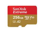 Sandisk cartao Extreme MicroSDXC 256GB + SD Adapter + RescuePro