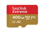 Sandisk cartao Extreme MicroSDXC 400GB + SD Adapter + RescuePro