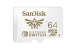 Cartão de Memória SanDisk microSDXC P/ Nintendo Switch 64GB