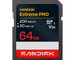 Sandisk EXTREME PRO SDXC 64GB - 200MB/s V30 UHS-I