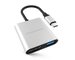 HyperDrive 3-IN-1 USB-C HUB SAIDA 4K HDMI PRATA