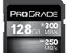 Prograde SDXC (Cobalt)128GB-300MB/s V90 UHS-II