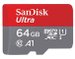 Sandisk cartao Ultra microSDXC 64GB+SDAdap