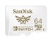 Cartão de Memória SanDisk microSDXC P/ Nintendo Switch 64GB