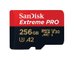 Sandisk cartao Extreme Pro microSDXC 256GB A2 170MB seg V30