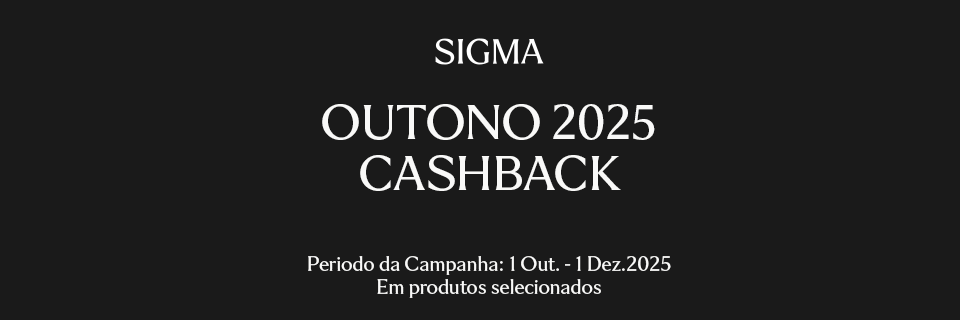 Sigma Outono Cashback