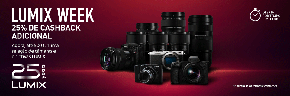 Panasonic Cashback 25º aniversário